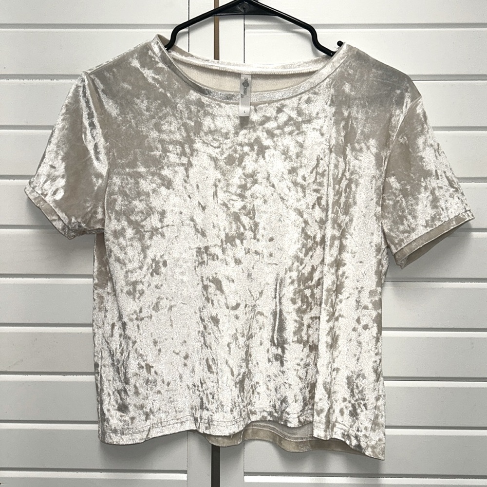 Crushed Velvet Top